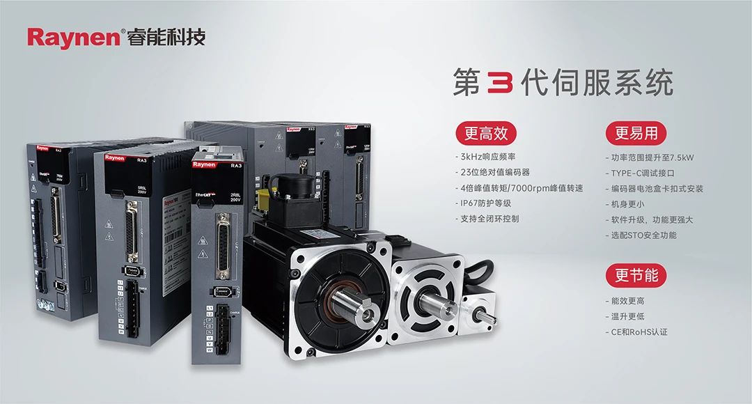 喜訊!睿能第3代伺服系統榮獲“CMCD 2022年度運動控制領域創新產品”獎項(圖3) 喜訊!睿能第3代伺服系統榮獲“CMCD 2022年度運動控制領域創新產品”獎項(圖3)